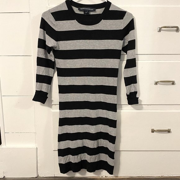 French Connection Body Con Sweater Dress - Picture 1 of 2